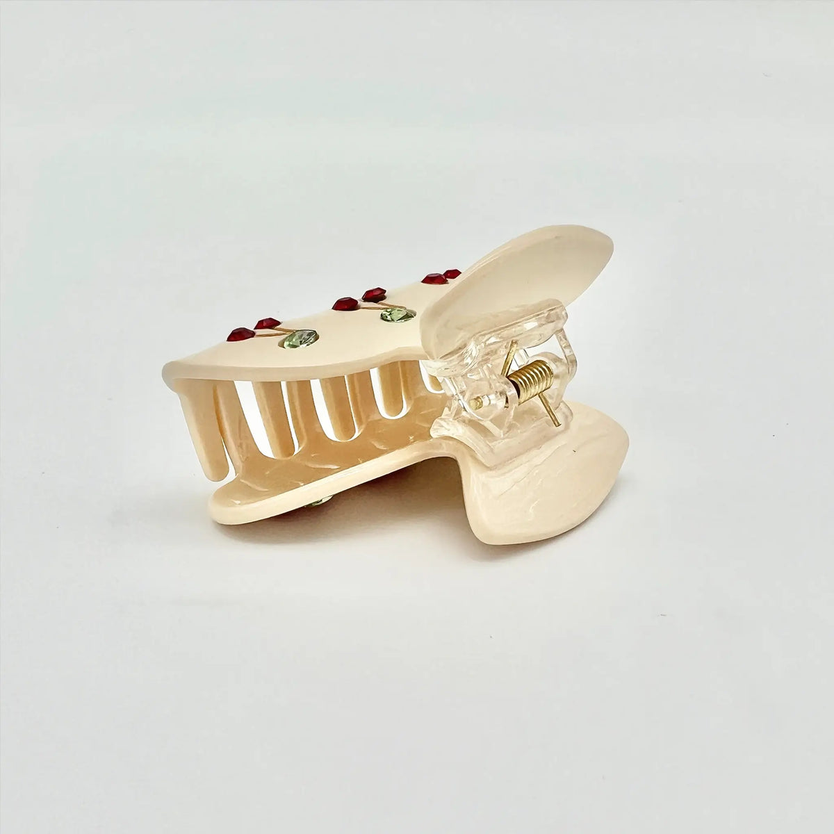 Accessorize with our cherry hair claw clip for flair