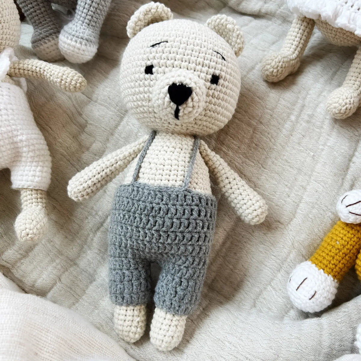 Cuddly teddy bear friend perfect for bedtime stories