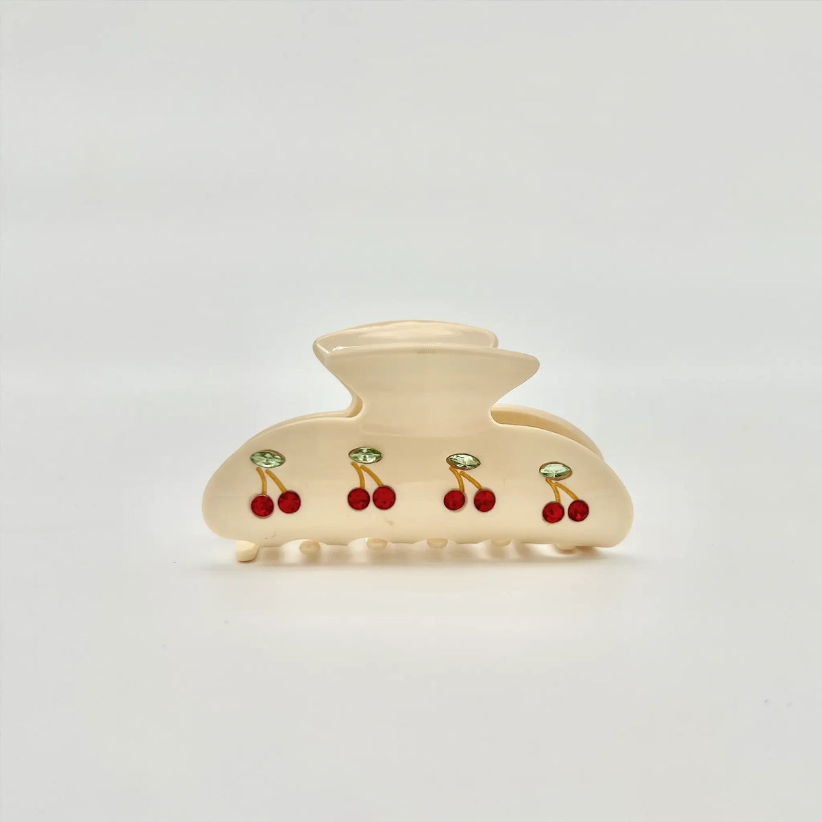 Trendy cherry hair claw clip for stylish hairdos