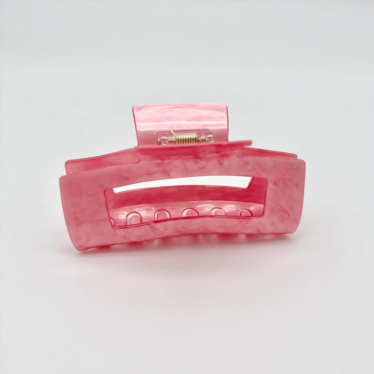 Timeless pink hair claw clip for versatile looks