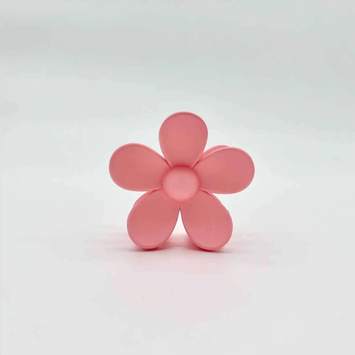 Stylish pink flower hair clip for chic and trendy looks