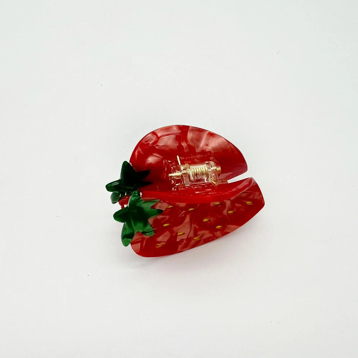 Sweet strawberry hair claw clip for playful looks