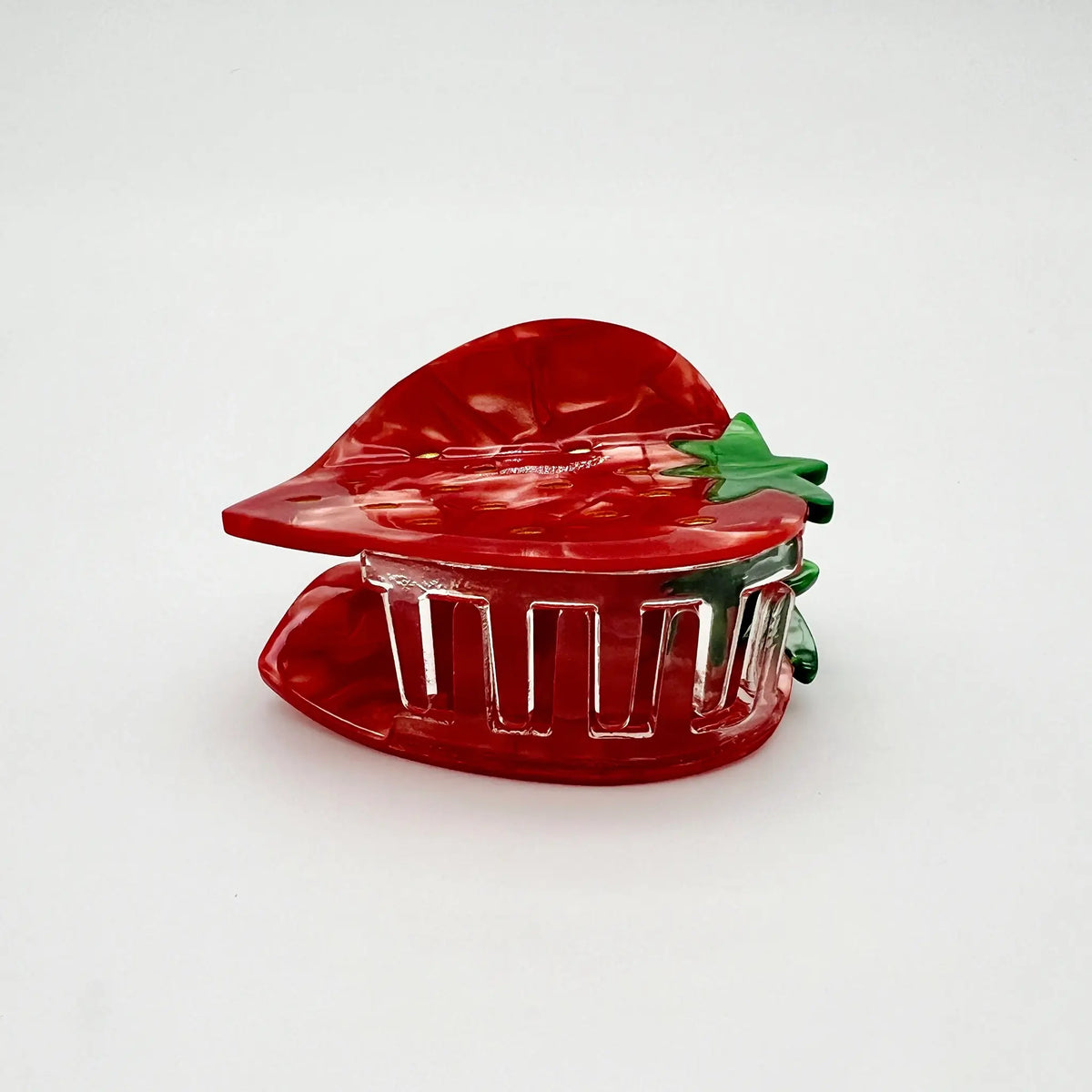 Cute strawberry hair clip to add a pop of color