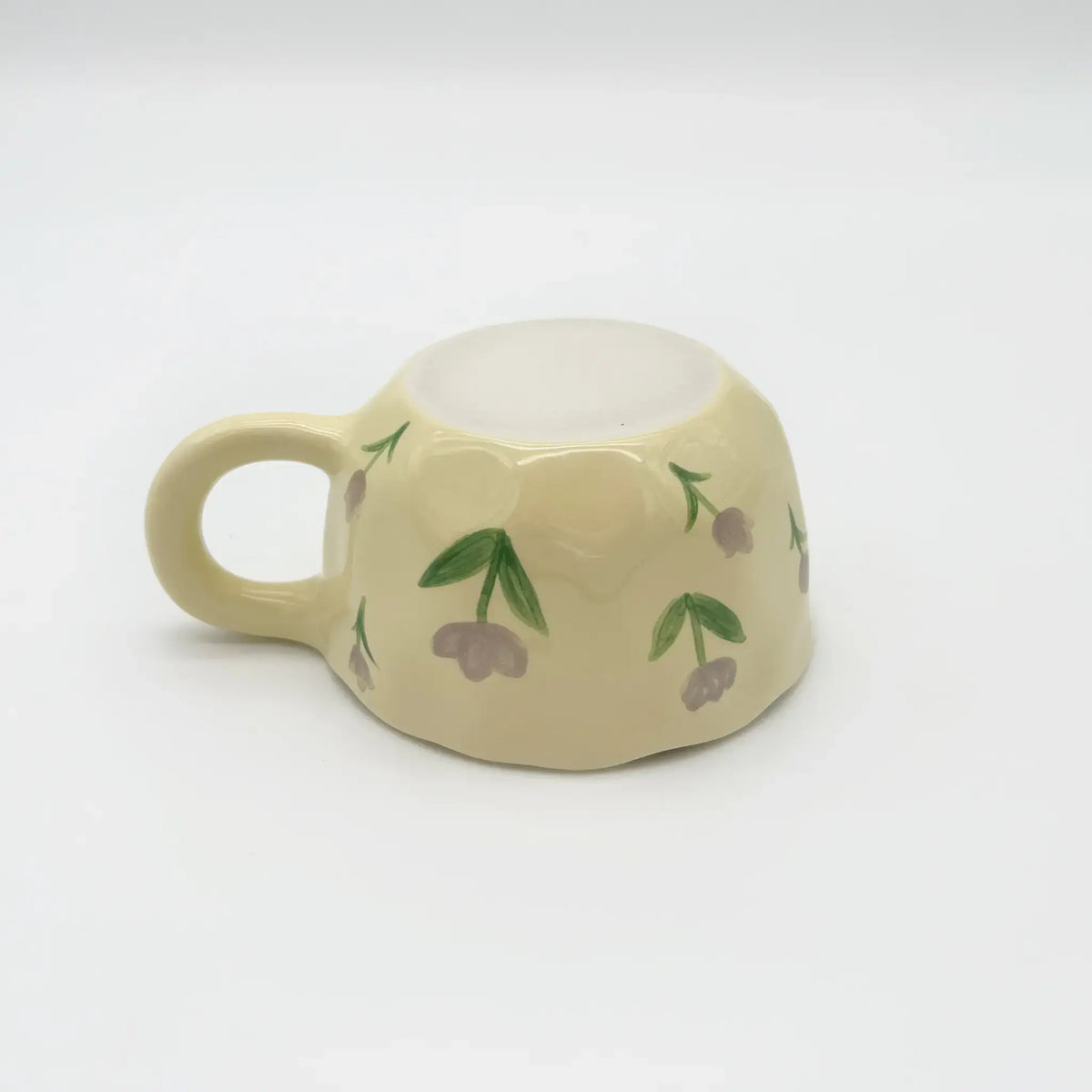 Unique tulip designs ceramic mug for delightful drinks
